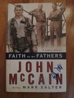 Senator John Mccain Signed Faith Of My Fathers 1999 1st Edition Book Cover Coa