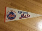 Vintage New York Mets Mlb Full Sized Pennant Rare