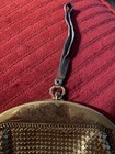 This Vintage Coin Purse Features A Gold-tone Metallic Mesh Design 