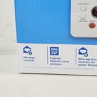 At t 1740 Digital Answering System Machine Time day Stamp White 