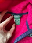 L l  Bean Pink Kids Hooded Fleece Zip Up Jacket