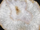 Huge  Translucent Polished Quartz Crystal Nodule Slice Or Slab Brazil 2822gr