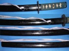 Antique Japanese Koshirae Set W Wooden Blade Tsuba Edo Samurai Katana From Japan