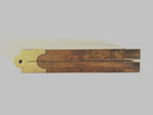 Stanley 2 Foot 6 Fold Boxwood And Brass Arch Joint Ruler -  No  58 Rare Rule 