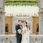 24pcs White Fake Wisteria Hanging Flowers With Lights  3 6ft pcs Artificial Wist