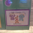 Janlynn Baby Star Bear Counted Cross Stitch Kit Boy Girl Birth Announcement