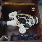 New Cassens Plath Horizon Ultra Sextant 4 X 40 Scope Mahogany Box Paperwork