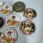 Lot Of Vintage Mcdonald s Employee Pins Buttons Name Tags