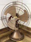 Vintage General Electric Ge Vortalex Oscillating Desk Fan 2 Speed   1947 