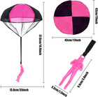 5pcs Parachute Toy tangle Free Throw Throwing Parachute Outdoor Toss It Up Flyin