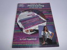 Vtg Lot Of 3 Weaving Books Pinweaving  Lily Speed-o-weave  Weaving With Rings