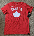 New Nike Team Canada Red Ice Hockey Short Sleeve Dri-fit T-shirt Size Medium