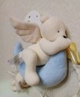 North American Teddy Bear Company Baby Angel Musical Mobile Brahm s Lullaby Moon