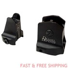1 Pair Tactical D d Low Profile Metal Sights Iron Front   Rear Set 5 Colors