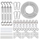 Stainless Steel Turnbuckles For Cables Wire Kit  200ft Cable   Turnbuckles Kit