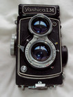 Yashica Lm Tlr Camera 1957-1962 Copal Mx -yashikor 80mm F3 5 Lens  Shutter Fires