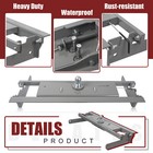 Gooseneck Hitch Complete Kit For 16-19 Chevy Silverado 2500hd 3500hd Gmc Sierra