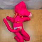 Vintage Pink Panther Posable Bendy Stuffed Plush - Tail Moves Head 16 
