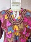 Handmade Mexican Embroidered Women   s Tunic Top