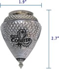 4 Pack Mini Cobra Durable Plastic Spin Tops   Metal Tip Made In Mexico - Trompo