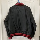 Vintage Anheuser Busch Satin Snap Up Jacket Usa Large
