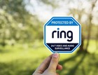 Ring Doorbell Decal Sticker Ring Video Security Sticker For Windows And Doors X2