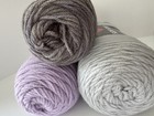 Red Heart Super Saver Acrylic Yarn Bundle lot Of 9 Skeins dove Combo Set