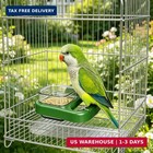 Bird Cage Feeder bird Cage Food Bowls parrot Feeder bird Feeding dish Water Cups