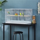 30-inch Flight Bird Cage For Cockatiels Parakeets Lovebirds With Slide-out Tray