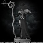 Azora The Witch Miniature For Dungeons And Dragons Pathfinder And Ttrpg 32 Or 75