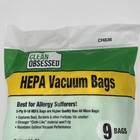 Clean Obsessed Hepa Vacuum Bags Riccar Supraquick Simplicity S 5-ply 9 Pack