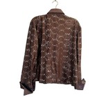 The Performance Collection Women s 2xl Brown Sequin Western Show Bomber Jacket