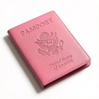 Rfid Blocking Passport Holder Leather Travel Wallet Card Case Essentials Kit Pro