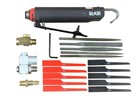 Slair 2-in-1 Air Body Saw   File Kit Reciprocating Saw 9000 Bpm W  Case Xx919k