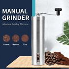 Portable Manual Coffee Grinder Detachable With Ceramic Burr Bean Mill Stainless