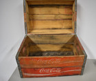 Vintage  Coca-cola Wooden Case   Crate   Box   Chest