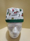 Christmas Gathering Men s Skull chemo Surgical Scrub Hat cap Handmade