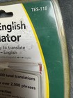 Franklin Tes-118 Spanish-english Translator New In Sealed Package