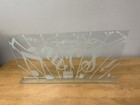 Wdcc Disney Symphony Hour Heavy Etched Glass Backdrop