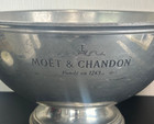 Moet   Chandon Champagne Ice Bucket Cooler Pewter Vintage From Japan