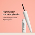 Honest Beauty Liquid Eyeliner  Hypoallergenic  0 05 Ounce  pack Of 1   Black