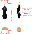 Dress Form Mannequin Torso Stand With Base For Apparel Display