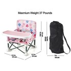 Pandaear Portable Baby Seat Travel  Compact Fold With Straps For Indoor outd   