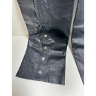 X Element Advanced Motorcycle Gear Black Leather Riding Chaps Women   s Sz 4 Biker
