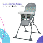 Cosco Kids Simple Fold High Chair  Navy Glam