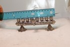 925 Sterling Menorah Judaica Silver Candle Chanukah Yemenite Ornate 100gr