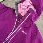 Marmot Womens Gore Tex Recco Jacket Pink Medium Hooded Shell Insulated Ski A