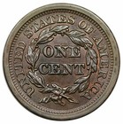 1849 Braided Hair Large Cent  N-23  R3  Ex Hines-starr-naftzger-borcherdt