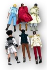 Lot Of 6 Disney Prince Dolls     12    Figures     John Naveen Phillip Li Shang More