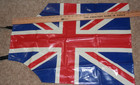 Vintage Union Jack Uk Flag Apron By Sari Fabrics Made In England